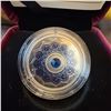 Image 2 : 2018 $5 Fine Silver Coin September Birthstone Royal Canadian Mint with Sapphire Crystal