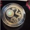 Image 3 : 2016 $5 Fine Silver Birthstones Coin - October, Royal Canadian Mint, Opal Swarovski