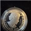 Image 4 : 2016 $5 Fine Silver Birthstones Coin - October, Royal Canadian Mint, Opal Swarovski