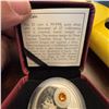 Image 2 : 2016 $5 Fine Silver Birthstone Coin November Topaz Royal Canadian Mint in Box