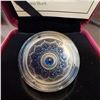 Image 2 : 2018 $5 Pure Silver Coin Sapphire Birthstone by Pandora Young, 99.99% Silver, 27mm