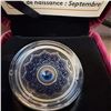 Image 3 : 2018 $5 Fine Silver Coin Royal Canadian Mint Birthstones September 27mm 7.96g