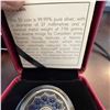 Image 4 : 2018 $5 Fine Silver Coin Royal Canadian Mint Birthstones September 27mm 7.96g