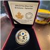 Image 1 : 2016 $5 Fine Silver Coin Birthstones - September, Royal Canadian Mint, 27mm, 7.96g