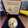 Image 1 : 2016 $5 Fine Silver Coin Birthstones – September by Royal Canadian Mint