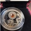 Image 3 : 2016 $5 Fine Silver Coin Birthstones November Royal Canadian Mint with Topaz