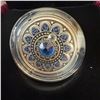 Image 3 : 2017 $3 Fine Silver Coin Zodiac Series Sagittarius Royal Canadian Mint w/ Swarovski