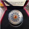 Image 2 : 2017 $3 Fine Silver Zodiac Series Coin Gemini Royal Canadian Mint 99.99% 27mm