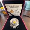 Image 1 : 2017 Royal Canadian Mint $3 Fine Silver Coin Zodiac Series Leo with Swarovski Crystal