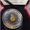 Image 2 : 2017 $3 Fine Silver Coin Royal Canadian Mint Zodiac Series: Leo with Swarovski Crystal