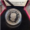 Image 3 : 2017 $3 Fine Silver Coin Royal Canadian Mint Zodiac Series: Leo with Swarovski Crystal