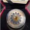 Image 2 : 2017 $3 Fine Silver Coin Zodiac Series Cancer with Swarovski Crystals
