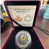 Image 1 : 2017 Royal Canadian Mint $3 Fine Silver Coins Leo and Cancer Zodiac Series with Swarovski