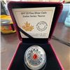 Image 1 : 2017 $3 Fine Silver Coin Zodiac Series Taurus Royal Canadian Mint Swarovski
