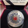 Image 2 : 2017 $3 Fine Silver Coin Zodiac Series Taurus Royal Canadian Mint Swarovski