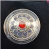 Image 3 : 2017 $3 Fine Silver Coin Zodiac Series Taurus Royal Canadian Mint Swarovski