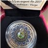 Image 3 : 2017 $3 Fine Silver Coin Virgo Zodiac Series Royal Canadian Mint with Swarovski Crystal