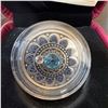 Image 3 : 2017 $3 Fine Silver Coin Zodiac Series Scorpio with Swarovski Crystal, 27mm, 7.96g