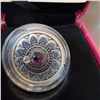 Image 2 : 2017 $3 Fine Silver Coin Zodiac Series Aquarius Royal Canadian Mint in Display Case