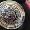 Image 3 : 2017 $3 Fine Silver Coin Zodiac Series Aquarius Royal Canadian Mint in Display Case