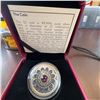 Image 4 : Canadian $3 99.99% Pure Silver Coin With Swarovski Crystal Zodiac Design