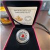 Image 1 : 2017 $3 Fine Silver Coin Royal Canadian Mint Zodiac Series Taurus with Swarovski Crystal