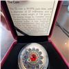 Image 3 : 2017 $3 Fine Silver Coin Royal Canadian Mint Zodiac Series Taurus with Swarovski Crystal
