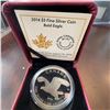 Image 1 : 2014 $5 Royal Canadian Mint Fine Silver Coin Bald Eagle 1 oz, 99.99% Pure, Boxed
