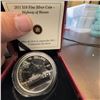 Image 1 : 2011 Canadian $10 Fine Silver Coin Highway of Heroes 99.99% Silver 34mm 15.87g
