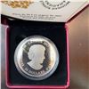 Image 3 : 2017 $30 Fine Silver Coin Animals in the Moonlight Great Horned Owl, 54mm, RCM, Boxed
