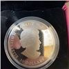 Image 3 : 2017 $30 Fine Silver Coin Moonlight Animals Cougar Royal Canadian Mint 62.67g