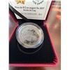 Image 2 : 2017 Canadian $10 Fine Silver Coin Year of the Rooster with Case and COA