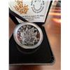 Image 2 : 2019 $20 Fine Silver Coin The Beloved Maple Leaf Royal Canadian Mint 1 oz