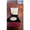 Image 1 : 2017 $15 Fine Silver Coin In the Eyes of the Lynx Canada 99.99% Pure Glow-in-the-Dark
