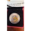 Image 2 : 2014 Royal Canadian Mint 25-Cent Coloured Coin Eastern Meadowlark, Case, COA