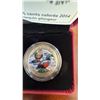 Image 2 : 2014 Royal Canadian Mint 25-Cent Coloured Coin Harlequin Duck With Case