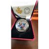 Image 3 : 2014 Royal Canadian Mint 25-Cent Coloured Coin Harlequin Duck With Case