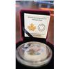 Image 1 : 2014 Royal Canadian Mint 25-Cent Coloured Coin Harlequin Duck Cupronickel 35mm