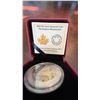 Image 1 : 2014 Royal Canadian Mint 25-Cent Coloured Coin Eastern Meadowlark, 35mm Cupronickel
