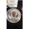Image 3 : 2018 $20 Fine Silver Coin 'Frozen in Ice' Woolly Mammoth, 99.99% Silver, 31.39g