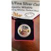 Image 2 : 2018 $20 Fine Silver Coin Majestic Wildlife Wandering White-Tailed Deer, 99.99% Pure