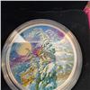 Image 2 : 2017 $30 Fine Silver Coin Animals in the Moonlight Great Horned Owl Royal Canadian Mint