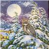 Image 3 : 2017 $30 Fine Silver Coin Animals in the Moonlight Great Horned Owl Royal Canadian Mint