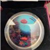 Image 2 : 2016 $30 Fine Silver Coin Illuminated Underwater Reef Royal Canadian Mint