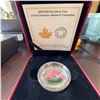 Image 2 : 2018 $20 Fine Silver Coin Monarch Caterpillar Royal Canadian Mint