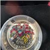 Image 3 : 2018 $20 Fine Silver Coin Queen Elizabeth II’s Maple Leaf Brooch Canada with Swarovski
