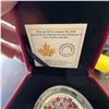 Image 4 : 2018 $20 Fine Silver Coin Queen Elizabeth II’s Maple Leaf Brooch Canada with Swarovski