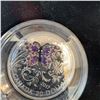 Image 4 : 2017 $20 Fine Silver Coin Bejeweled Bugs Butterfly Royal Canadian Mint