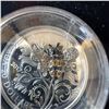 Image 2 : 2017 $20 Fine Silver Coin Bejeweled Bugs: Bee, 99.99% Pure, 38mm, 31.39g