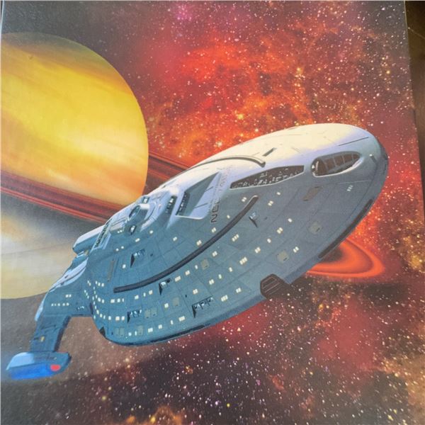2016 $10 Fine Silver Coin Star Trek Voyager NCC-74656 Canada Proof 99.99% Pure